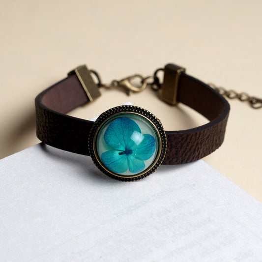 Blue Hydrangea Band, Reimagined in Resin & Emotion