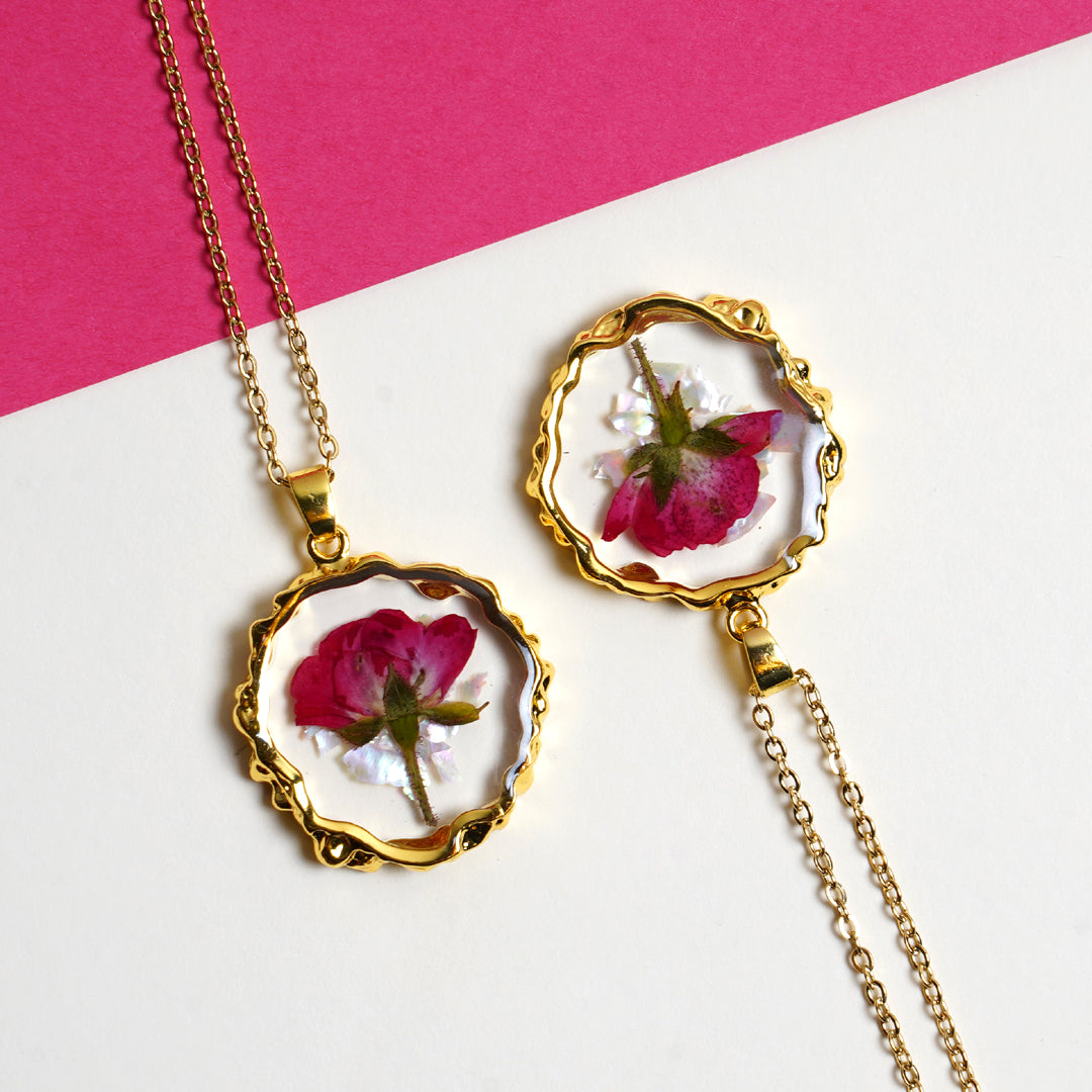 Golden Rose Allure Necklace