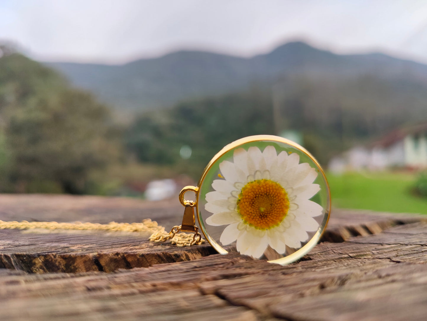 Majestic Daisy Necklace