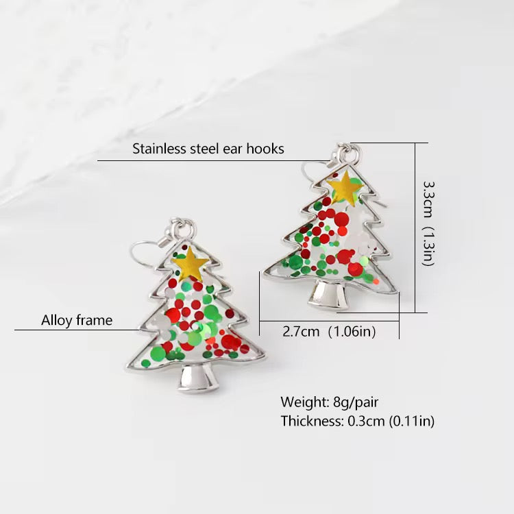 Noël Lumière Earrings ✨🎄
