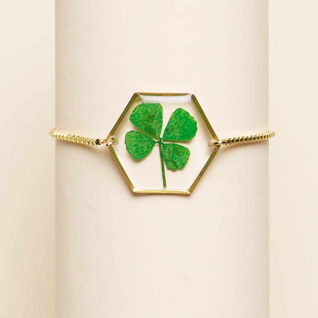 Bhaiya - Bhabhi Lucky Clover Rakhi Combo š
