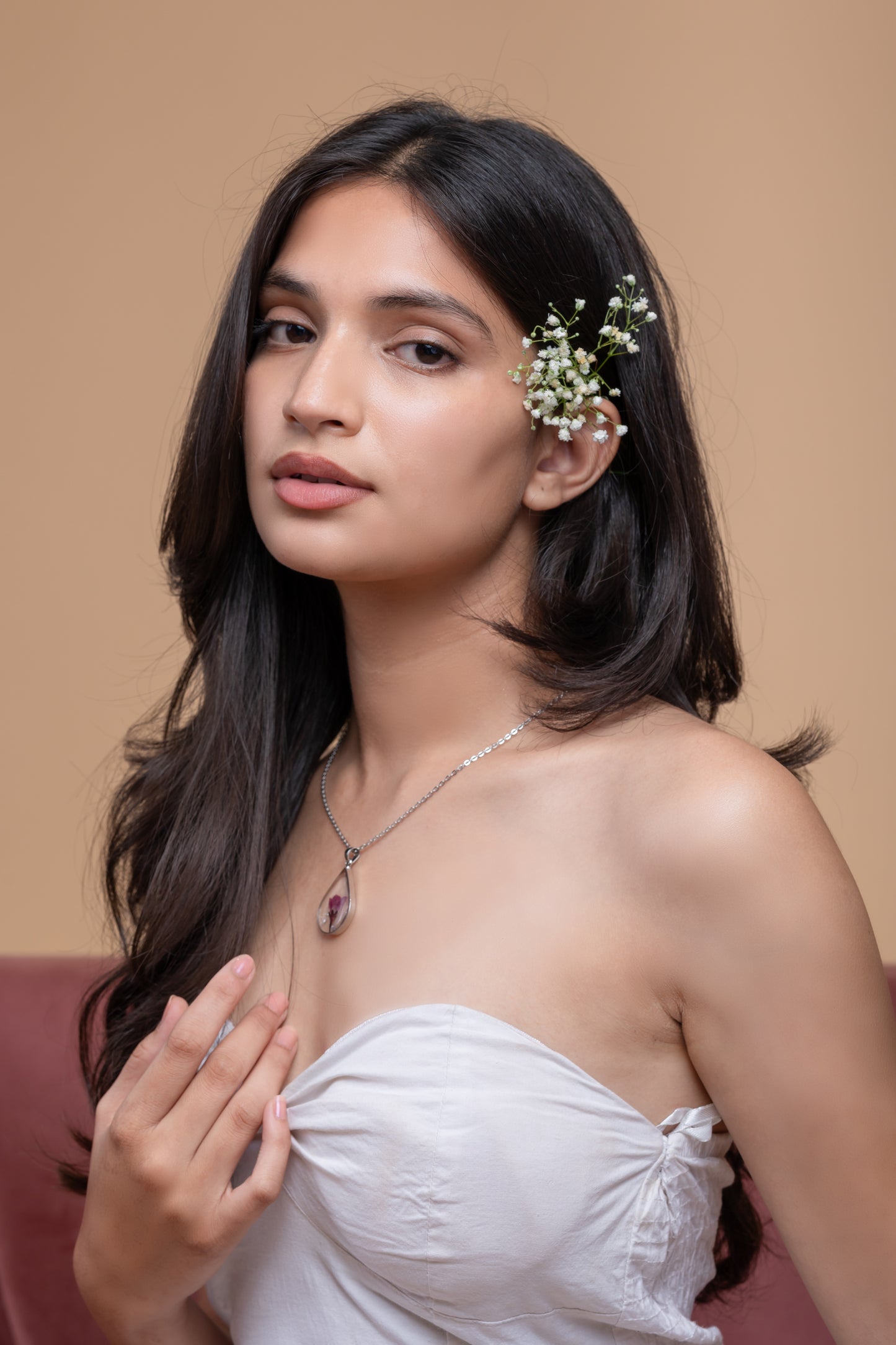 Cherry blossoms in the air 🌸 Necklace