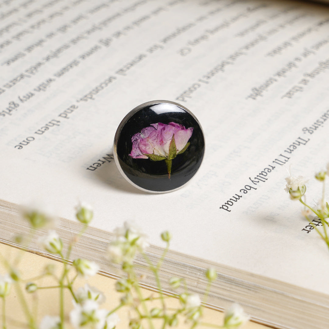 Blushing Pink Rose Ring