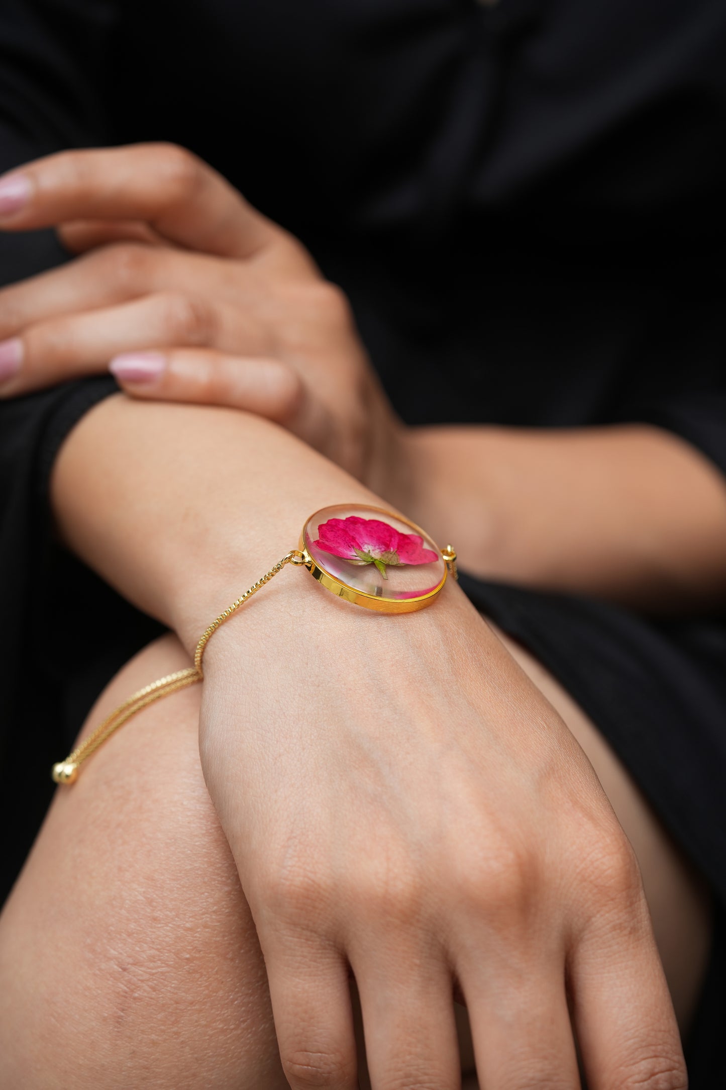 Rouge - Red Rose Bracelet