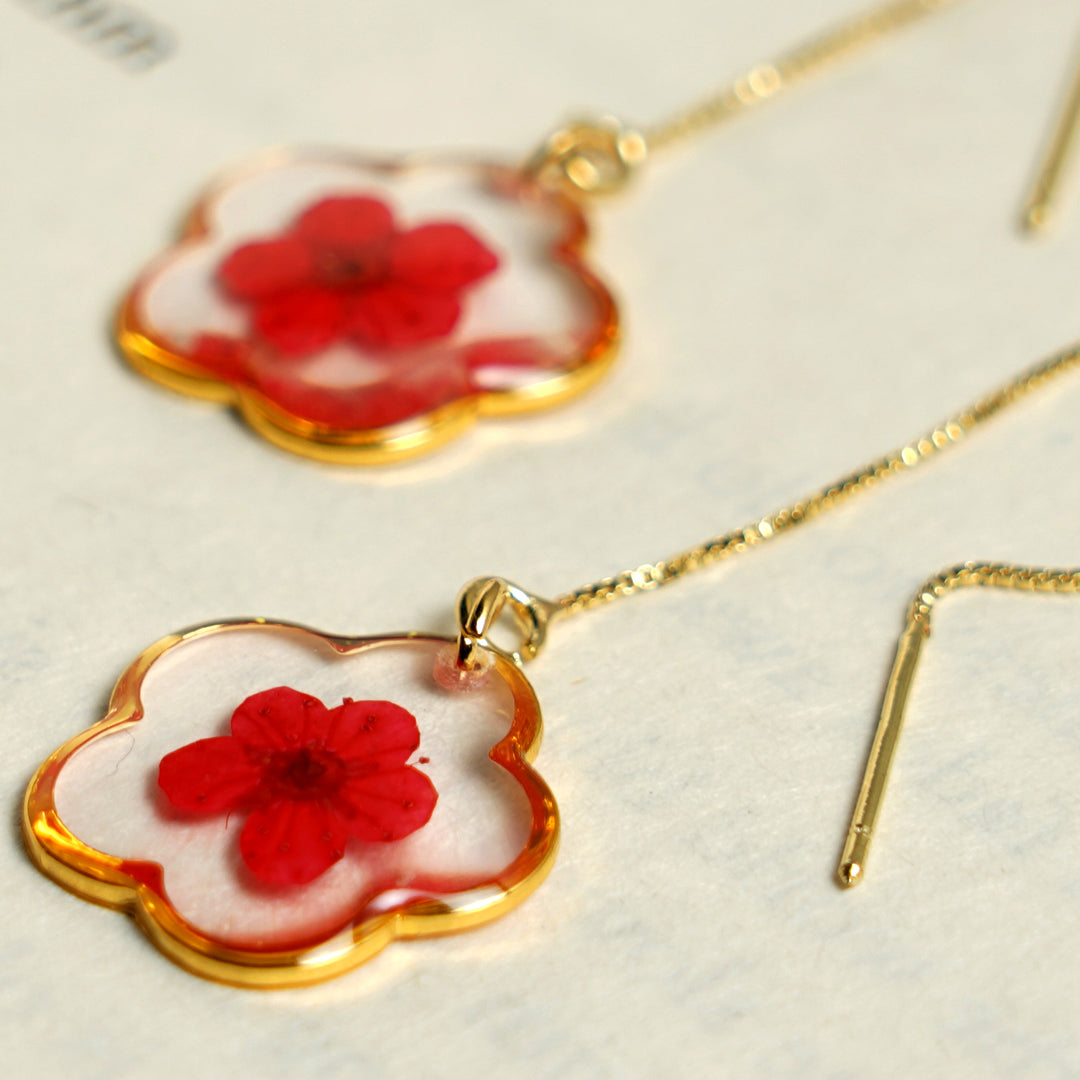 The Velvet Blossom Earrings