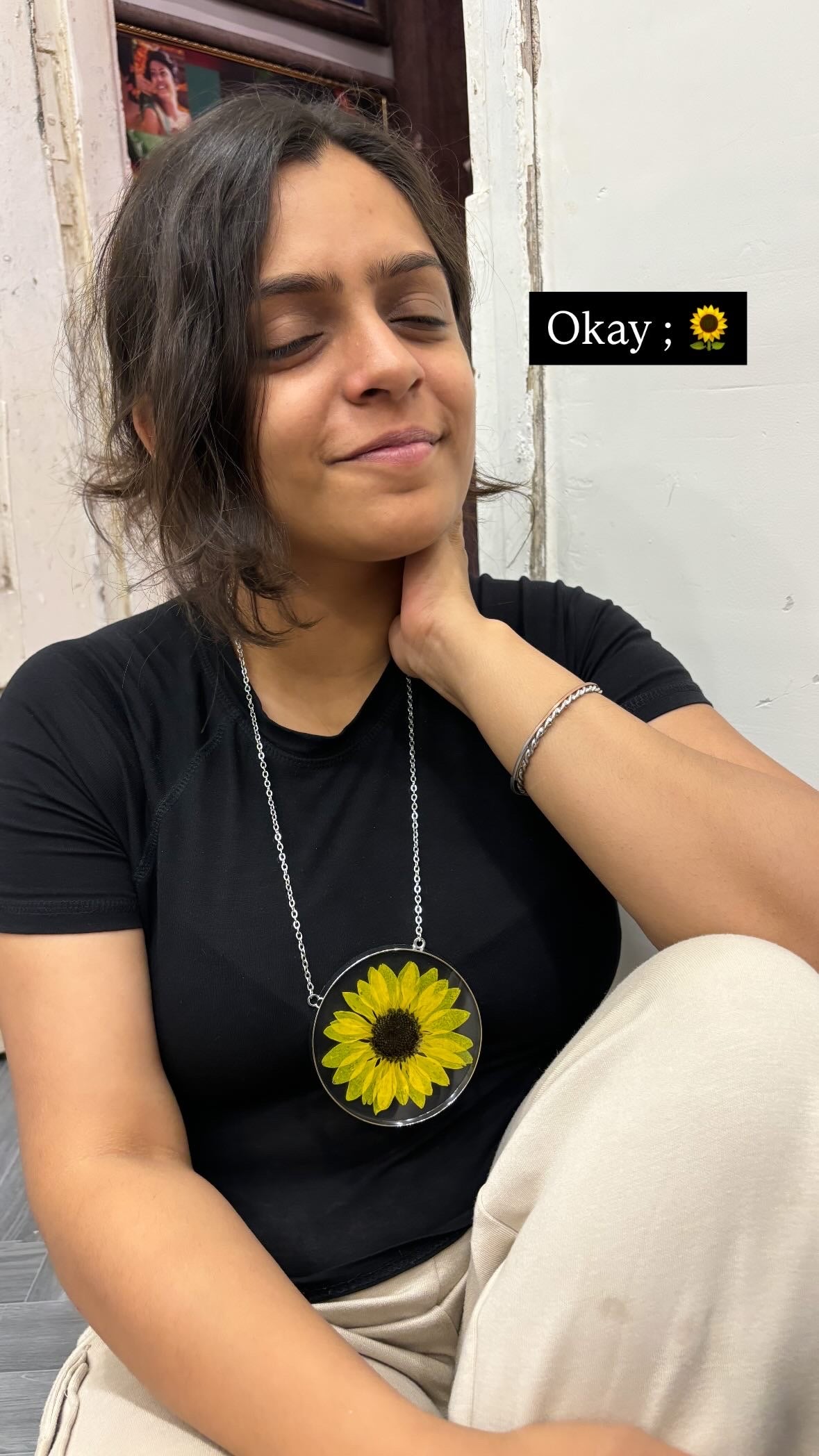 Sunkissed ; Sunflower Luxe Pendant