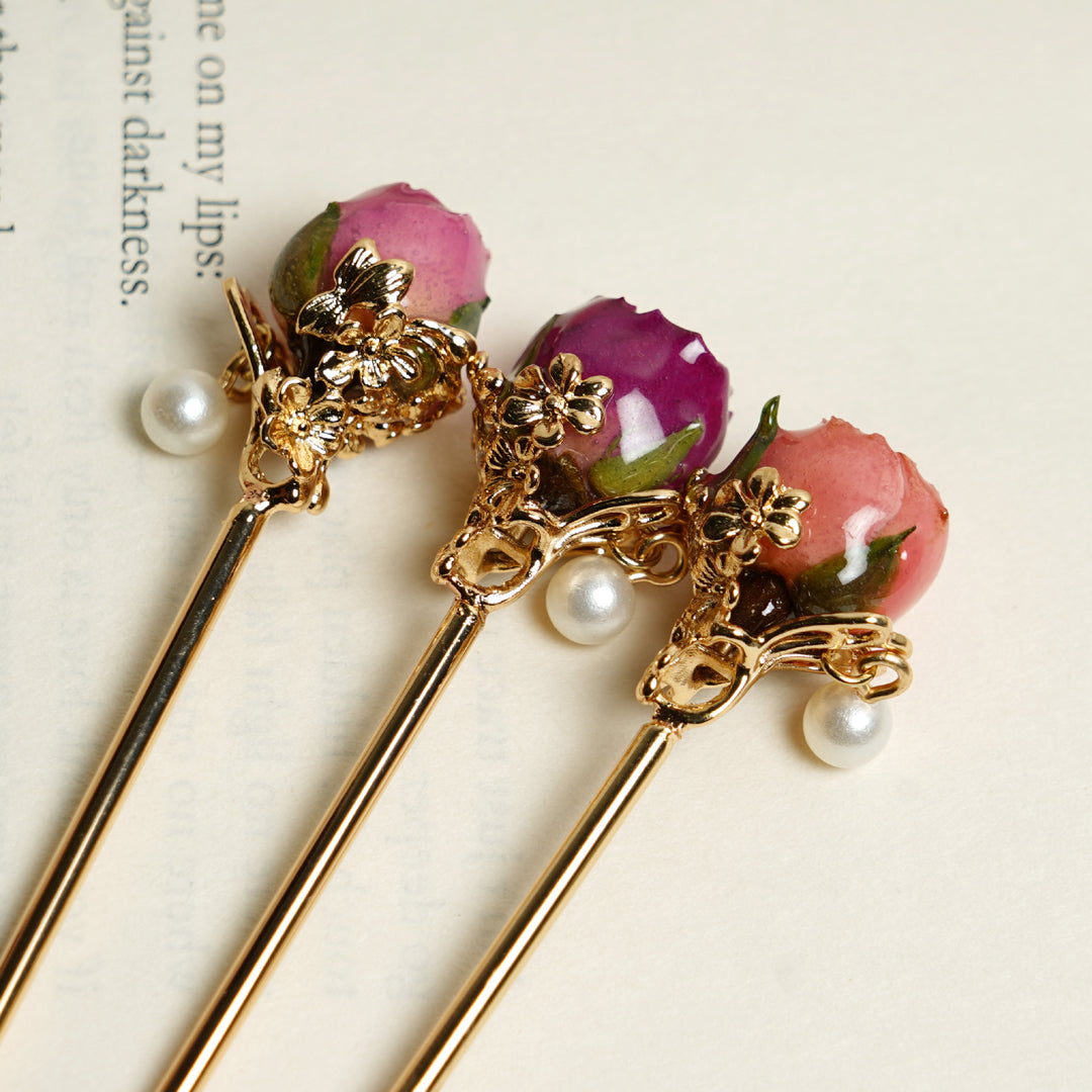 Rosé Reverie Hair Jewel