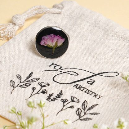 Blushing Pink Rose Ring