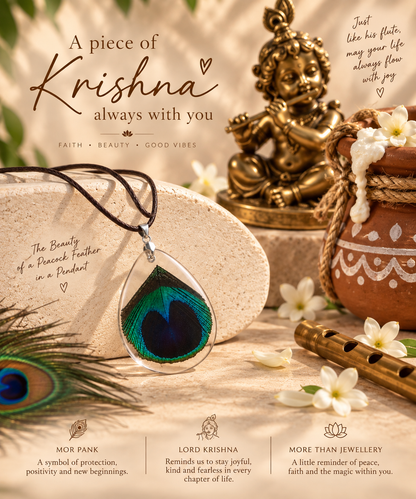 🦚 MORPANKH — A Piece of Krishna, Always With You. 💙