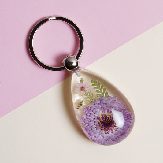 Sugarplum Fairy Keychain 🌸💜