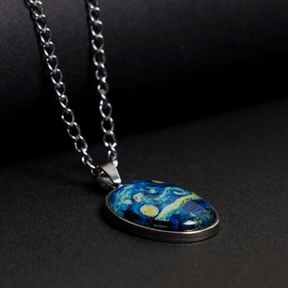 Glow in the dark : The Starry Night Pendant