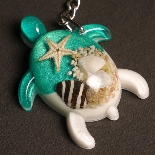 Lucky “Glow” Turtle Keychain