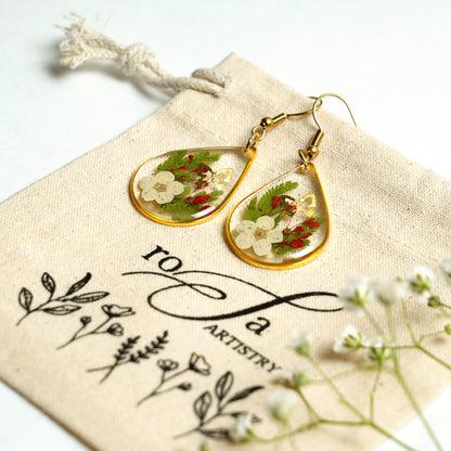 Whispers of Becoming, Blooming Earrings 🦋