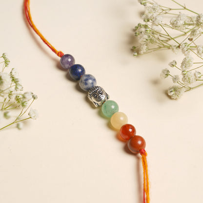 The Buddha Blessed - Seven Chakra Rakhi
