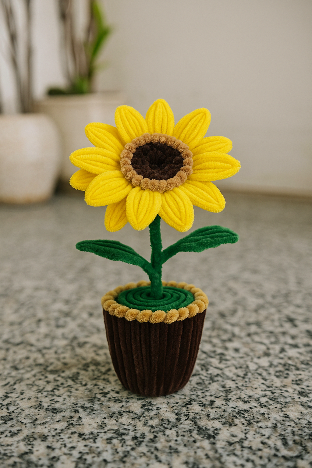 Sunflower Pot