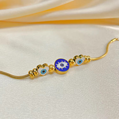 Strong ; Loved ; Protected : Evileye Bracelet