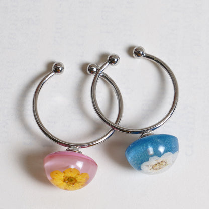 Soft Resilience Flower Ring💞🌼