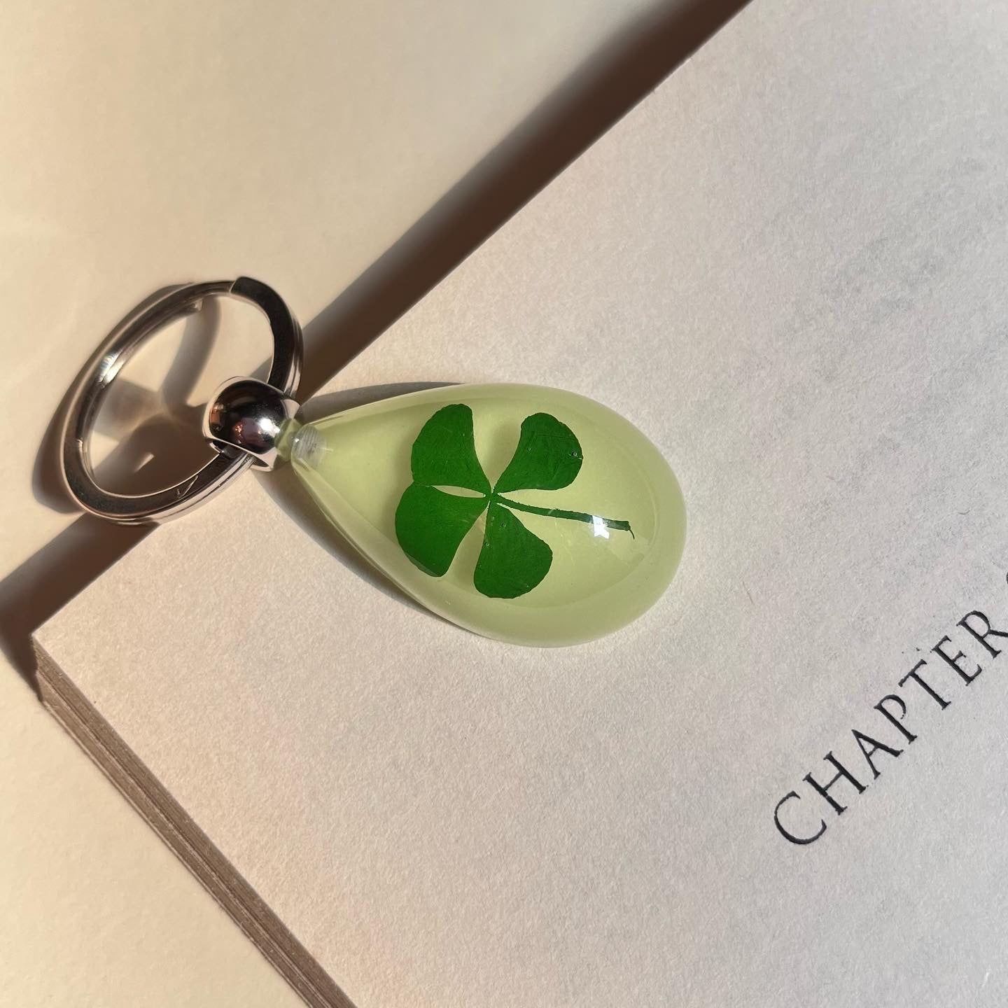 You are MY LUCKY CLOVER 🍀 - Glow Keychain