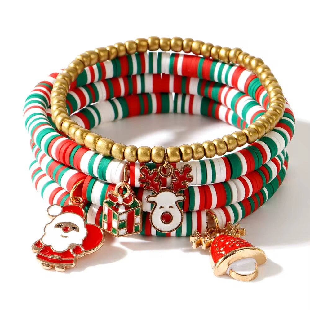 Holly Jolly Charm Bracelet