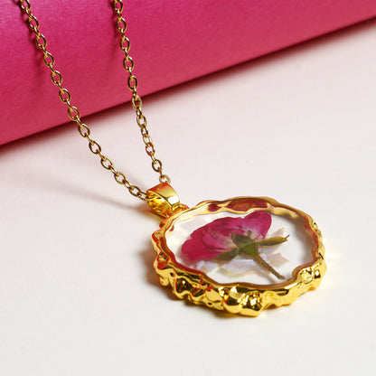 Golden Rose Allure Necklace