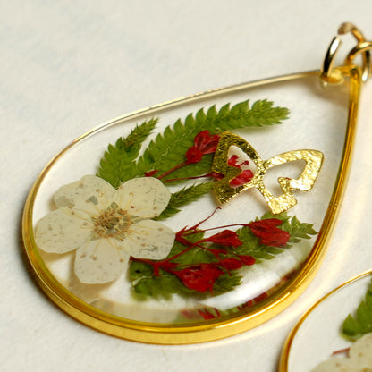 Whispers of Becoming, Blooming Earrings 🦋