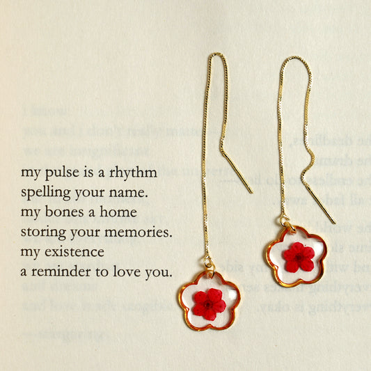 The Velvet Blossom Earrings