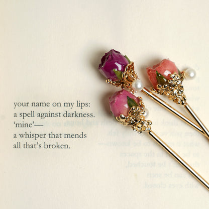 Rosé Reverie Hair Jewel