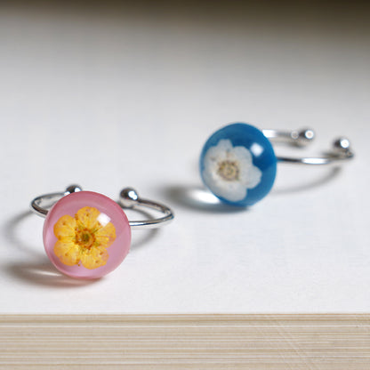 Soft Resilience Flower Ring💞🌼