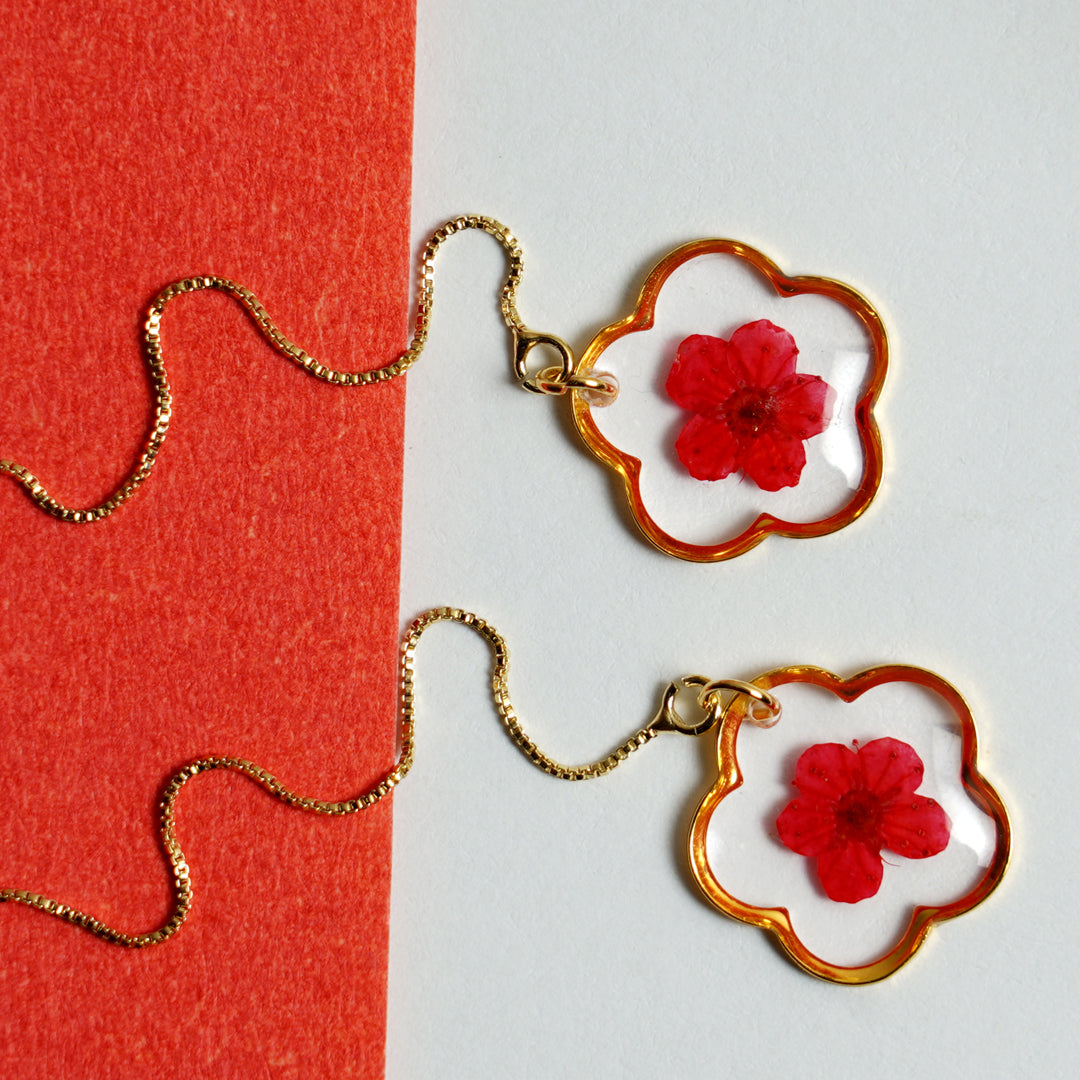 The Velvet Blossom Earrings