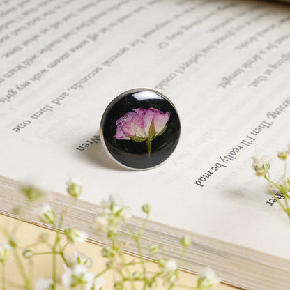Blushing Pink Rose Ring