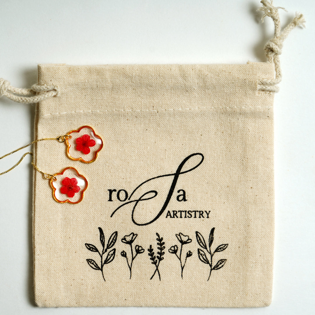 The Velvet Blossom Earrings