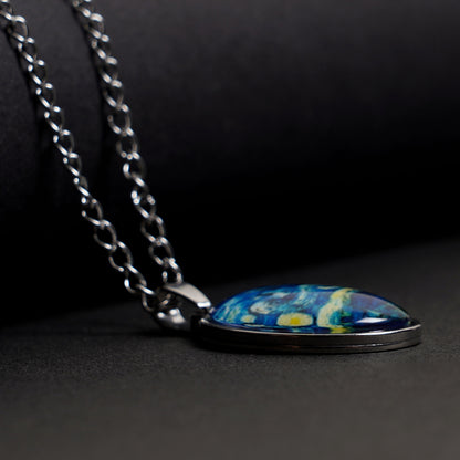 Glow in the dark : The Starry Night Pendant