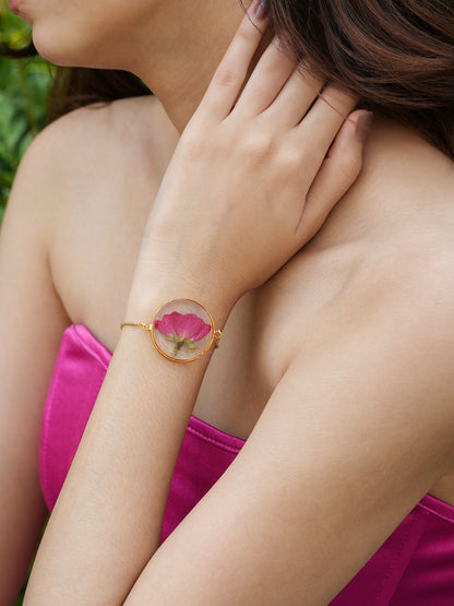 Rouge - Red Rose Bracelet