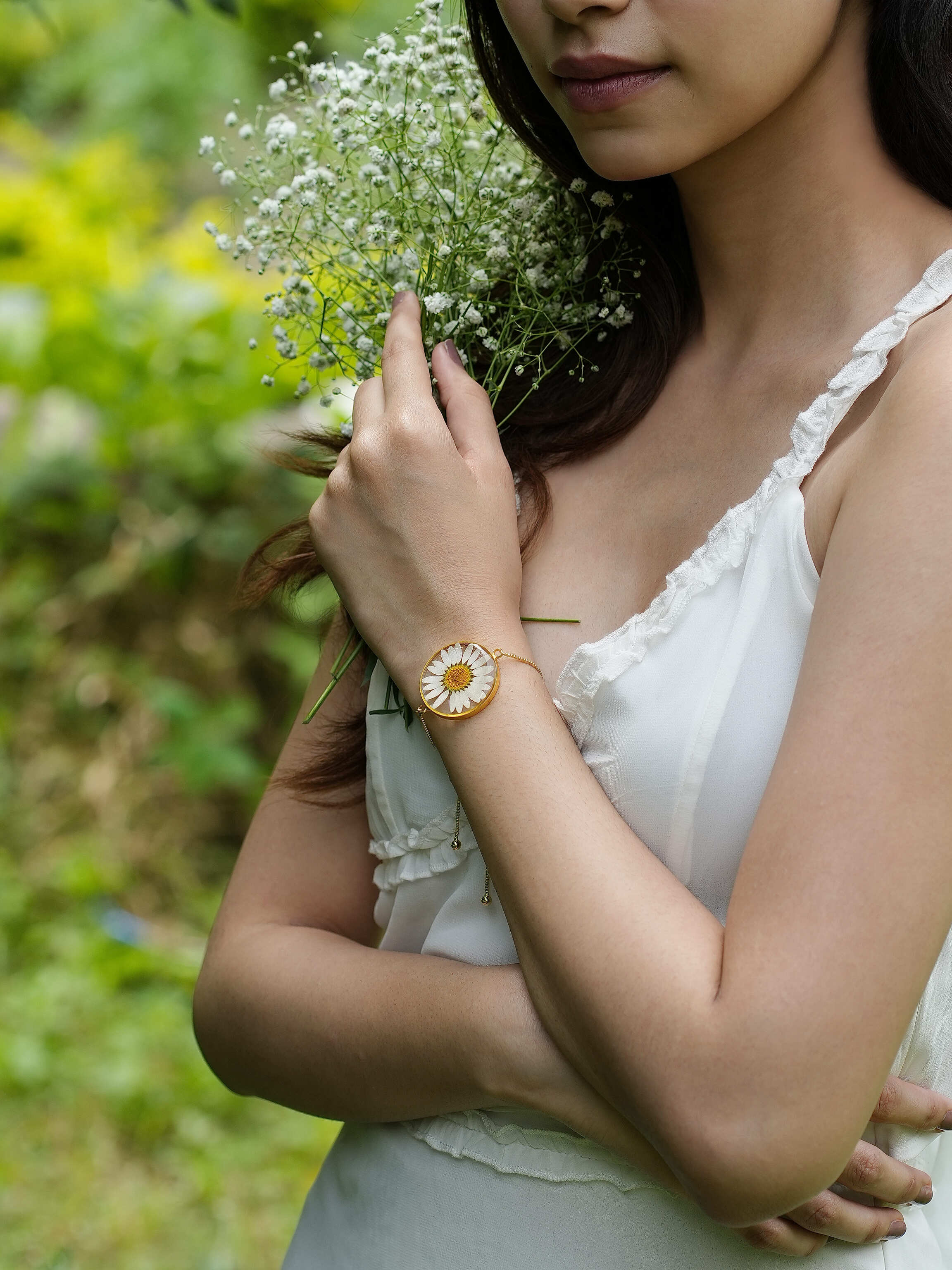 Darling Daisy Bracelet – Rosa