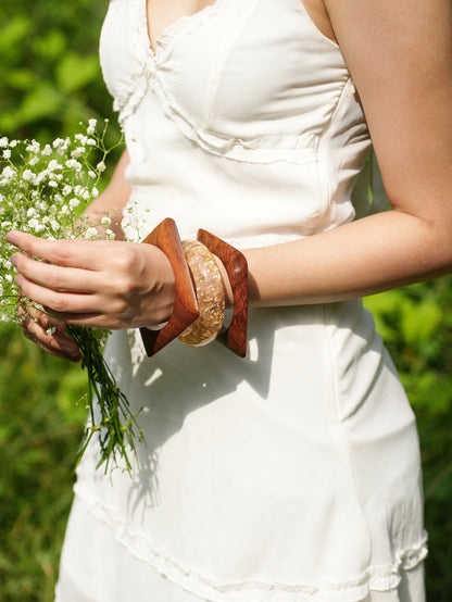 ☀️ Solaris Resin Bangle Stack