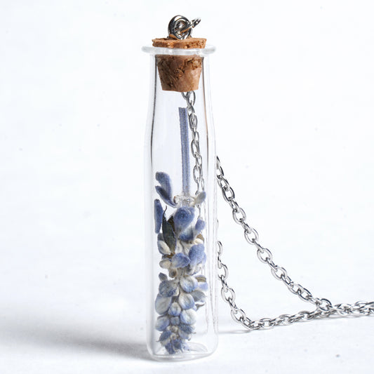 Dried Lavender Pendant