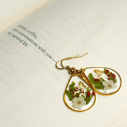 Whispers of Becoming, Blooming Earrings 🦋