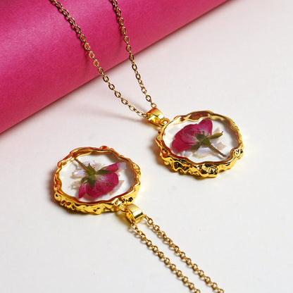Golden Rose Allure Necklace