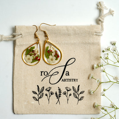 Whispers of Becoming, Blooming Earrings 🦋