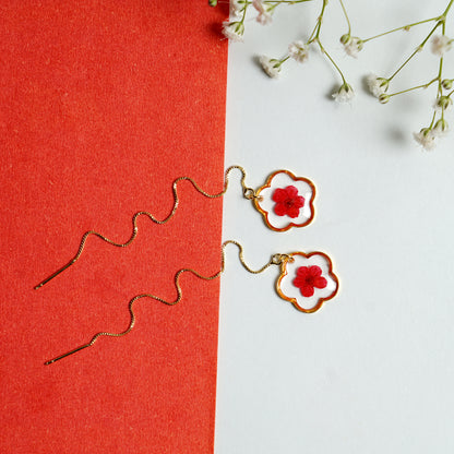 The Velvet Blossom Earrings