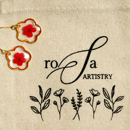 The Velvet Blossom Earrings