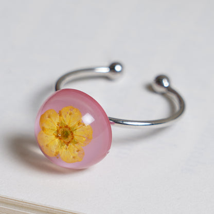 Soft Resilience Flower Ring💞🌼