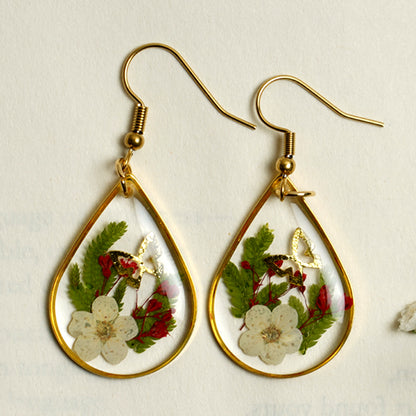 Whispers of Becoming, Blooming Earrings 🦋