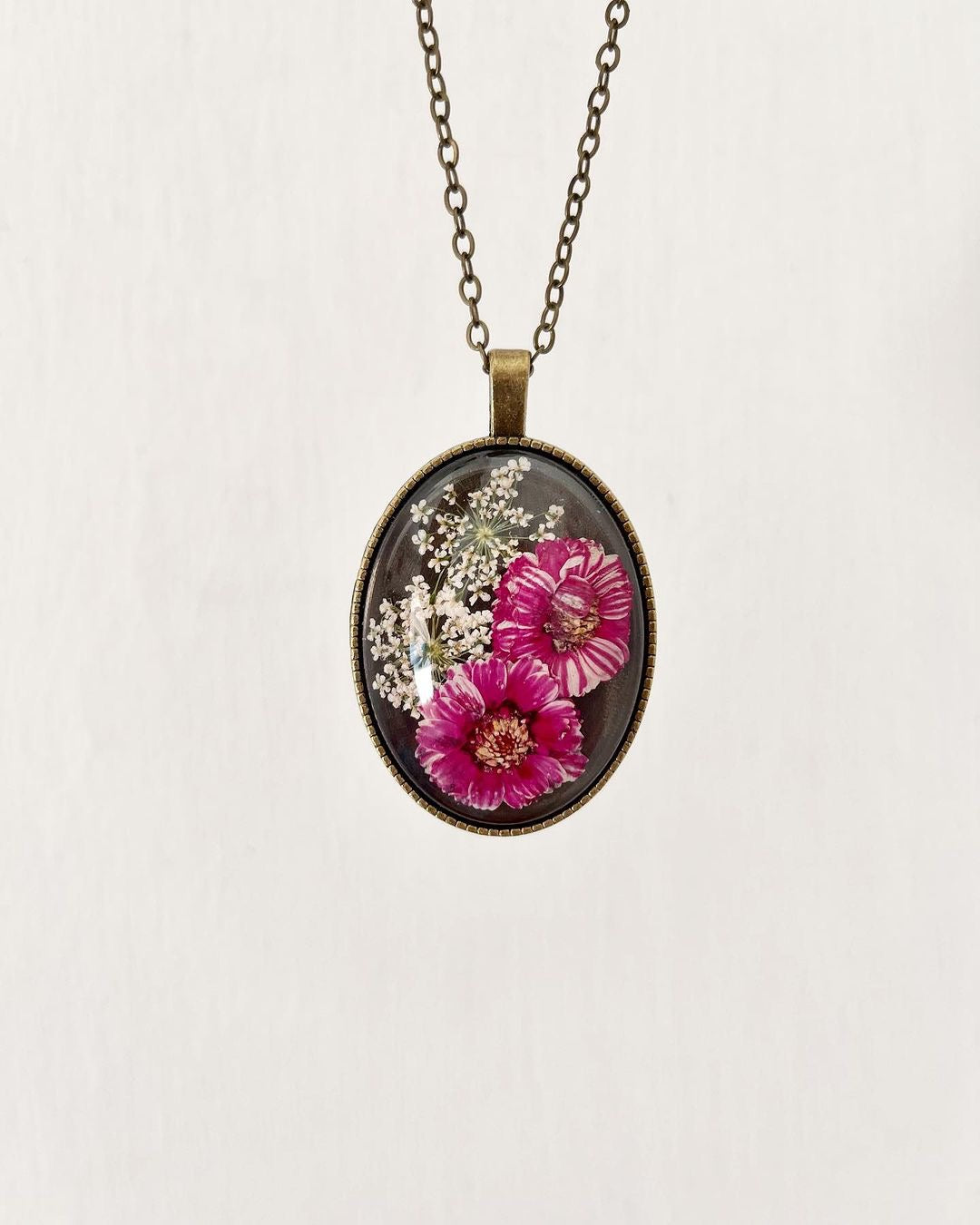 Purple Wildflower-A free spirit Pendant